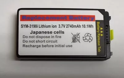 NEW Battery For Symbol Motorola MC3090 & MC3190 - Slim 3.7V - 2740 MAh - 10.1 Wh • $19.99