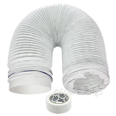 3m Vent Hose PVC 5  Extension Kit For Rangemaster Cooker Hood Extractor • £15.89