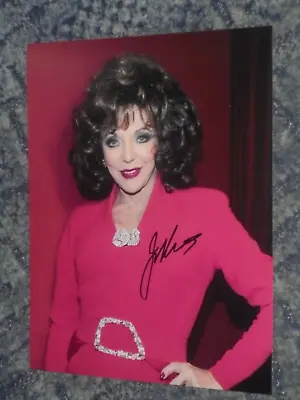 JOAN COLLINS - BENIDORM / THE STUD /  THE BITCH  - 10x8  PHOTO SIGNED (1) • $29.02