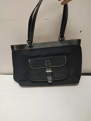 Vintage Dooney Bourke Band Shoulder Bag Black  • $29.99