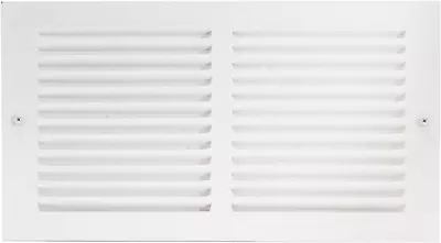 12 X 6 Inch (Duct Opening) White Return Air Vent Cover For Wall Or Ceiling Soli • $11.88