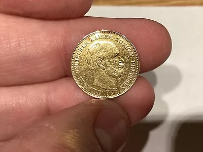 1877 A GOLD COIN PRUSSIA 5 MARK WILHELM KAISER -Ex Jewelry Polished • $150