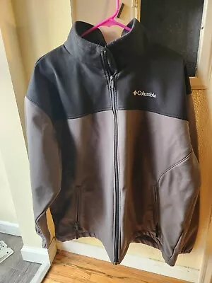 Columbia Sportswear Ascender Softshell Water Resistant Jacket Men’s Size XL • $30.99