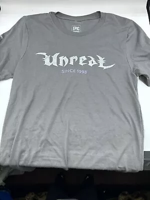 Used Unreal 25th Anniversary T Shirt Promo Sz S Gray Epic Games Sides • $40