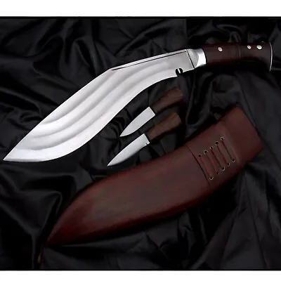 12 Inches Long Blade 3 Chirra Kukri-khukuri-Machete-knife-knives-working Kukri • $184.99