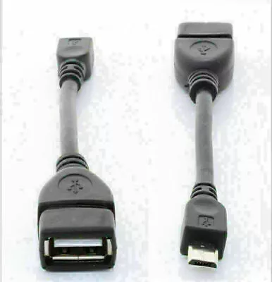 Micro USB 2.0 A Female To B Male Converter OTG Adapter Cable For Samsung HTC LG • $2.30