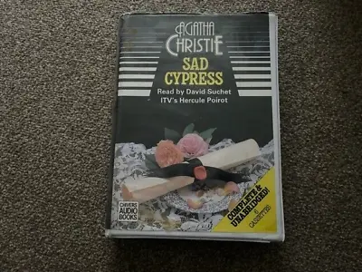 Agatha Christie 6 Cassette SAD CYPRESS 6hrs- FREE POST • £5