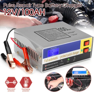 $31.99 • Buy Automatic Car Battery Charger 12V 30Amp ATV 4WD Truck Boat Caravan Motorcycle