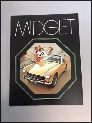 1973 MG Midget Vintage Original Car Sales Brochure Catalog • $15.96