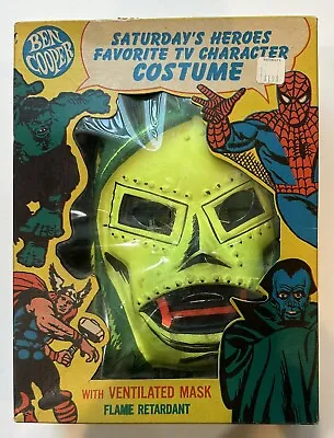 Vintage 1967 Ben Cooper DOCTOR DOOM Halloween Costume W/box! Rare MARVELMANIA! • $699.99