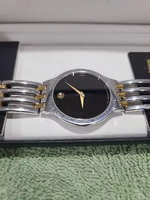 Movado Esperanza Museum Two Toned Men’s Watch  • $200