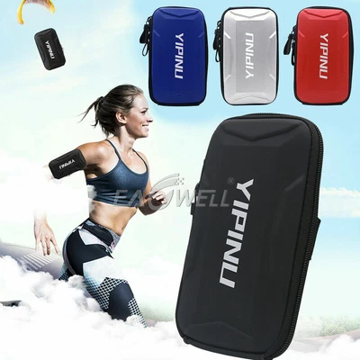 $16.93 • Buy Universal Sports Armband Phone Case Holder Bag Running Jogging Exercise Pouch AU