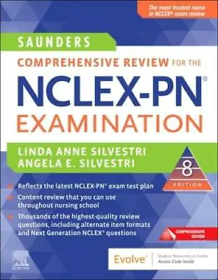 $29.99 • Buy Saunders Comprehensive Review For The NCLEX-PNÂ® Examination - Paperback - GOOD