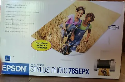 Epson Stylus Photo 785EPX Color Inkjet Printer W/ Bonus Photo Paper NEW • $295