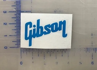 Gibson Decal 2  3.5  4.5  5.5  Vinyl Auto Window Bumper Guitar Music Instrument  • $3.44