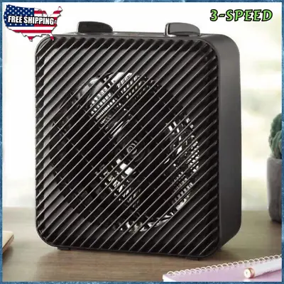 $17.97 • Buy  1500W Portable Electric Fan-Forced Space Heater 3-Speed For Room Lightweight