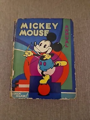 Mickey Mouse Annual 1933 (published 1932). Disney  • $155.64