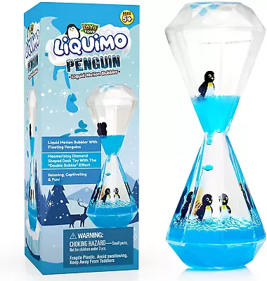 Yoya Toys Liquimo Penguin - Liquid Motion Bubbler For Kids And Adults - Penguin  • $29.36