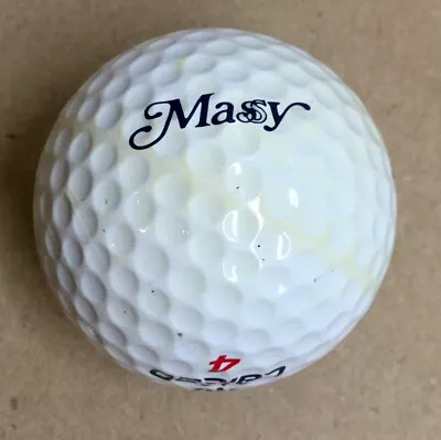 Vintage Massy (Masahiro Kuramoto) Logo Golf Ball #4 Collectible Bridgestone RARE • $19