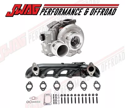 Stage 1 63mm Turbo & Performance Exhaust Manifold For 07.5-18 6.7 6.7L Cummins • $2095