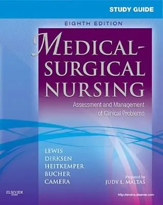 Study Guide For Medical-Surgical Nursing: Assessmen- Paperback 0323066542 FAAN • $4.44