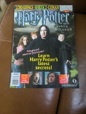 $5 • Buy Fantasy Worlds  #4 - Aug 2004 - Harry Potter & Lord Of The Rings 