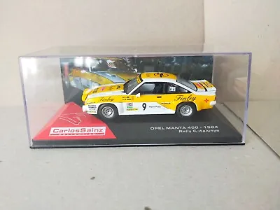 1984 Opel Manta 400 Rally Catalunya Carlos Sainz 1/43 Ixo New New Mint In Box • $34.61