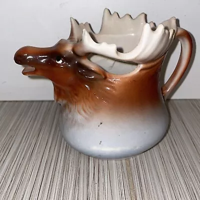Vintage Moose Theme Creamer Ceramic Porcelain Vintage Dishware • $29.99