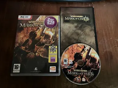 PC DVD-ROM Game * Warhammer Mark Of Chaos * VGC Complete • £1.99