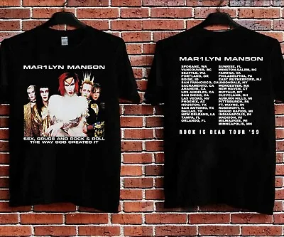 Marilyn Manson Rock Is Dead 1999 Tour Shirt • $19.99
