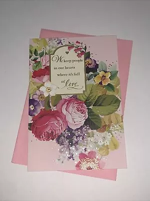 Hallmark Mother’s Day Card: Floral Celebrating Women In Our Hearts Full Of Love • $4