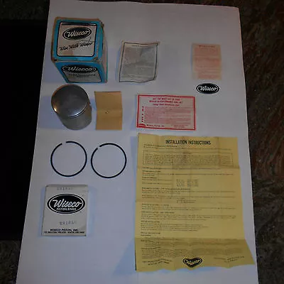 $140.92 • Buy Bultaco /ossa .060 Wiseco Piston Kit 1970s 250 Stiletto Phantom Desert Montessa