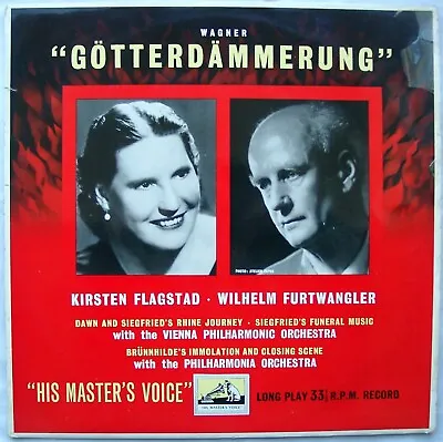 ALP1016 RG - Wagner Gotterdammerung - Flagstad - Furtwangler LP - 1950s UK - MP3 • £16.99