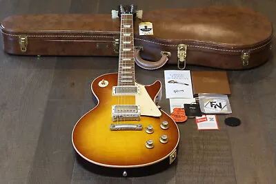 MINTY! Gibson Custom 1960 Les Paul Standard Reissue VOS LPR0 Iced Tea + COA OHSC • $3995