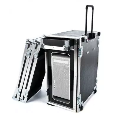 Apple Mac G4/G5 & Mac Pro Professional Flight Case With Handle And Wheels • £485.59