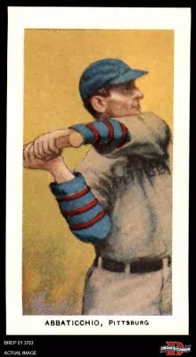 1909 T206 Reprint #1 Ed Abbaticchio BLU Pirates VARIATION 8 - NM/MT BREP 01 3703 • $7.50