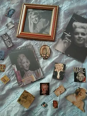 £8 • Buy Marilyn Monroe Memorabilia Collection Bulk Lot Of Mixed Items Pictures & Cutting