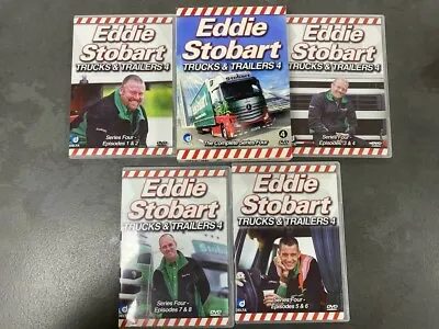 Eddie Stobart Trucks And Trailers - The Complete Series Four (4-discs) Dvd(brs32 • £22.99