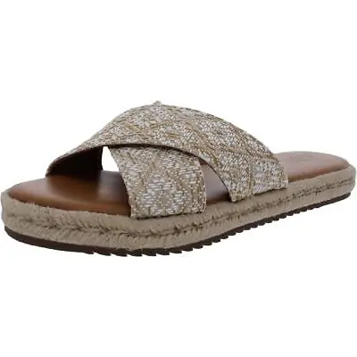A.N.A. Womens Berkely Espadrille Flats Slip-On Slide Sandals Shoes BHFO 5256 • $13.99