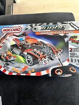 Meccano Turbo Radio Control Car Model Number  7-14 6350 New In Box • £10