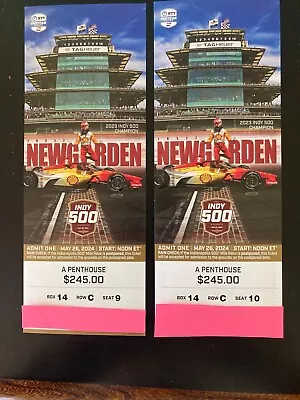 Indy 500 Tickets 2024    Indianapolis 500  Race Day Tickets • $800