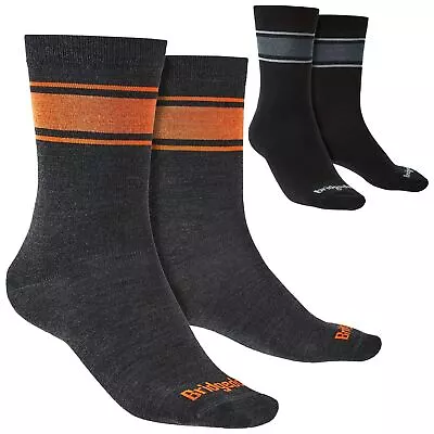 Bridgedale - Mens Liner Base Layer Merino Wool Performance Boot Socks • $19.90