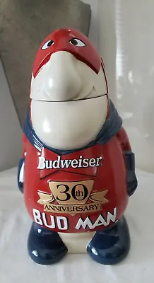 Budweiser 30th Anniversary BUD MAN Beer Stein 1999 Brazil • $24.95