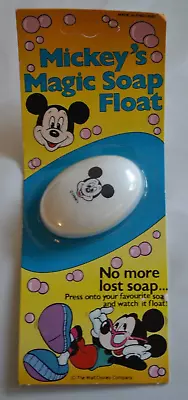 Disney Mickey Mouse Magic Soap Float Keeps Bar At Top Of Water • $14.99