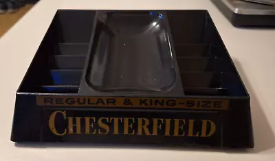 VINTAGE CHESTERFIELD CIGARETTE COUNTERTOP SALES DISPLAY (1960's) • $39.95