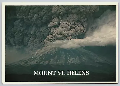 Mount St. Helens WA Eruption Ash Steam Cloud May 1980 Disaster 6x4 Postcard  B18 • $6.95