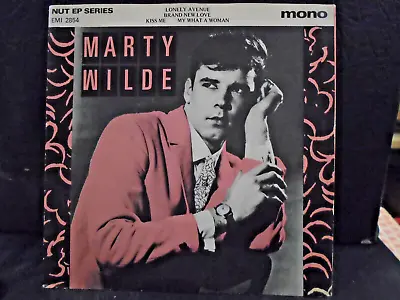Marty Wilde E.p.   Lonely Avenue + 3    Ex+ Cond.in Pic Sl. • £7.99