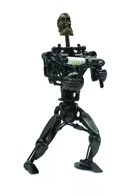 Handmade Metal Robot Terminator Metal Robot Sculpture 7.5 Inches Total • $35.99