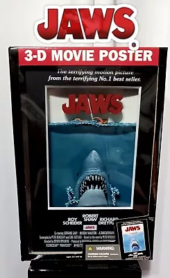 JAWS 1975 Movie 3D Poster Art Statue Steven Spielberg  McFarlane Toys RARE! • $399