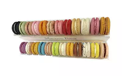 Macaron Bites Assorted French Macarons 24 Count Thin And Brittle In Appearance • $32.54